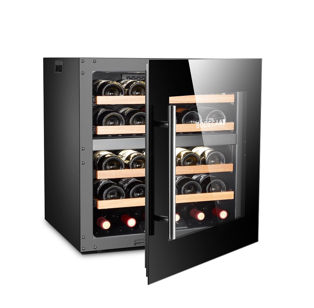 Vochtigheid Verdorde Onderdompeling Inbouw wijnklimaatkast BODEGA43-25 | Luxe design